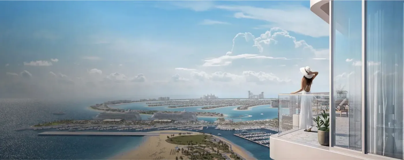 Dubai waterfront view featured on D&B Properties’ website